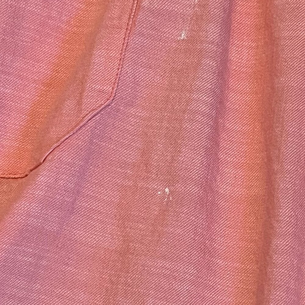 Pink Casual  knee length dress accented with a shirt waist bodice w/ pockets - Picture 9 of 9